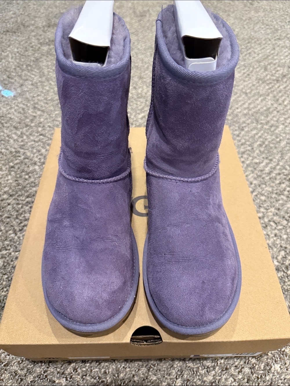 UGG Purple Suede boots